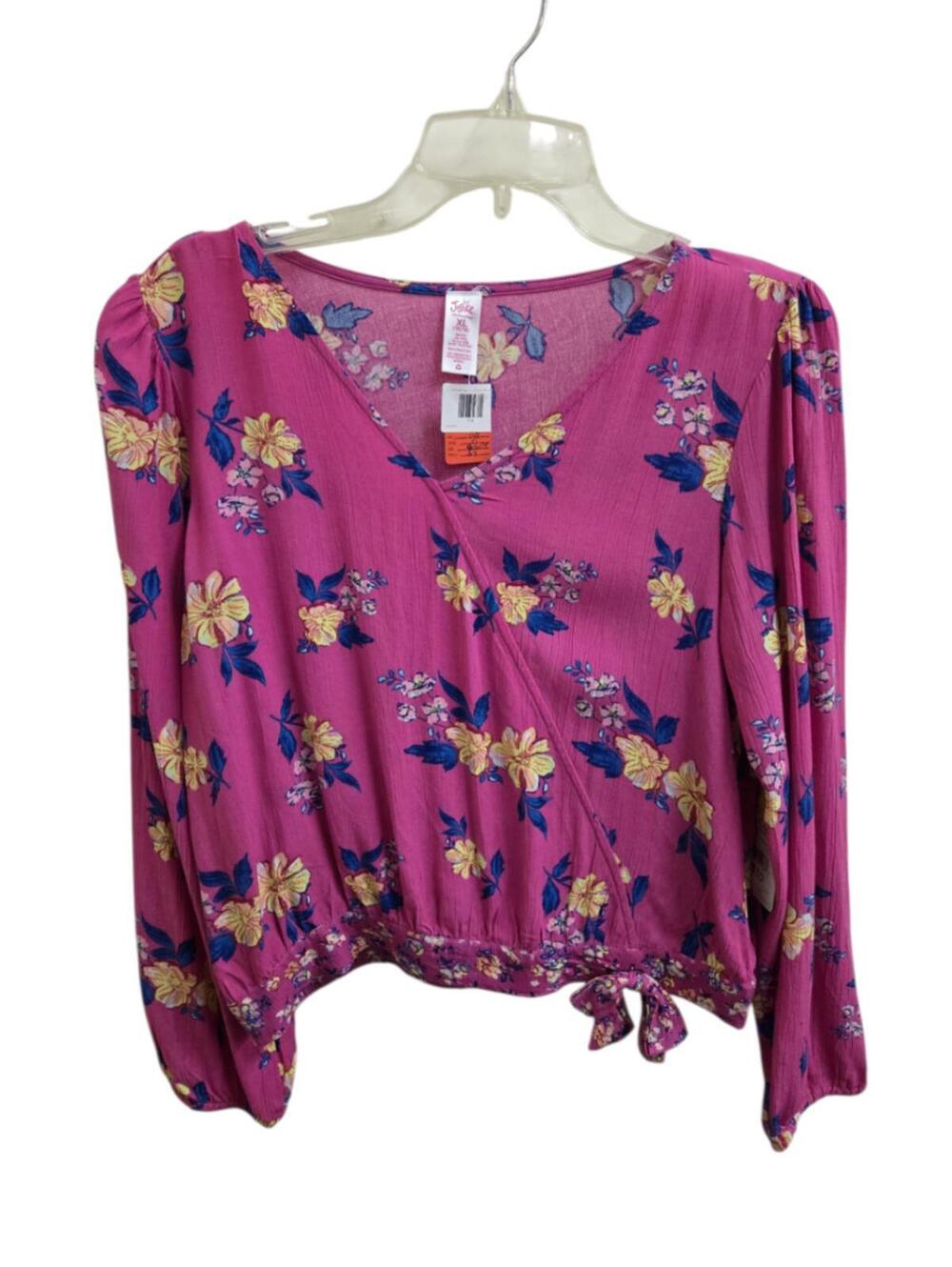 New with tags 16/18 Justice Blouse